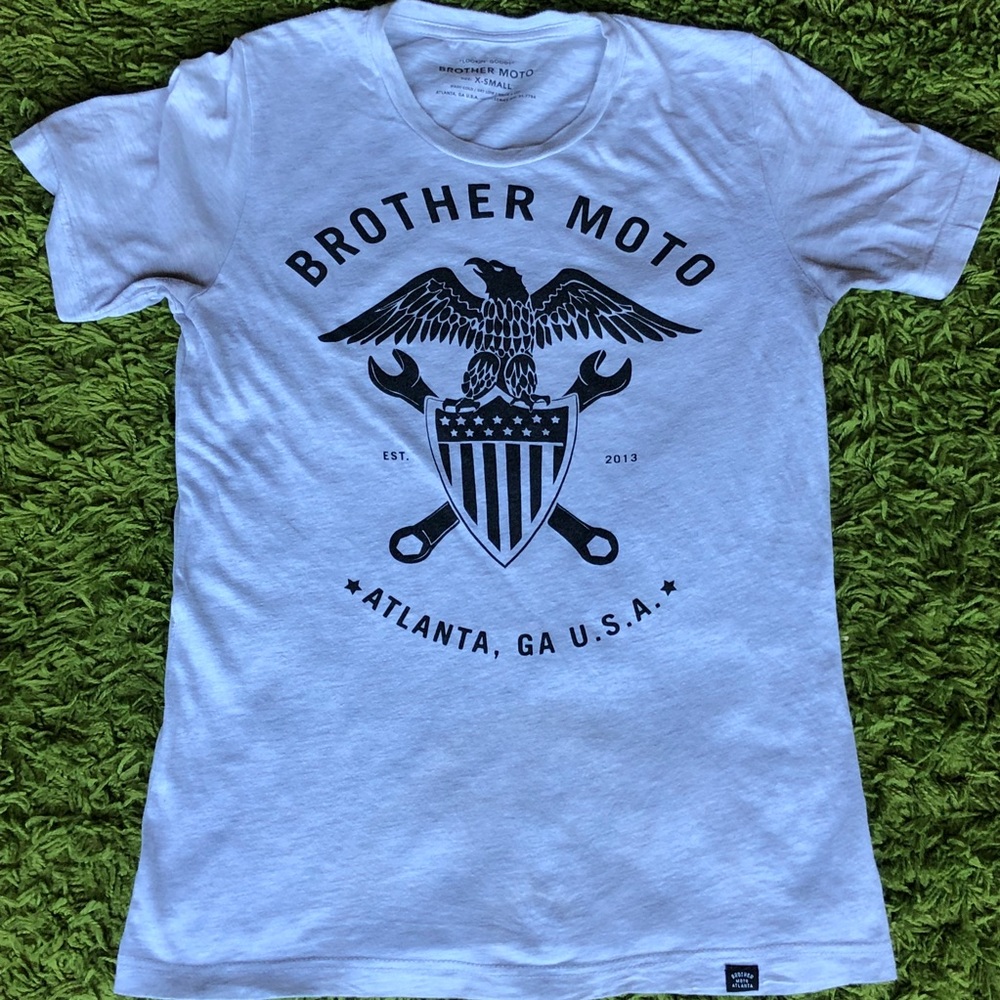 Brother Moto  Atlanta est. 2013 Graphic Tee.